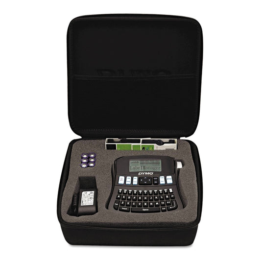 DYMO LabelManager 210D Label Maker Kit, 2 Lines, 6.1 x 6.5 x 2.5