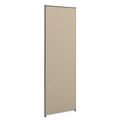 HON Verse Office Panel, 24w x 72h, Gray