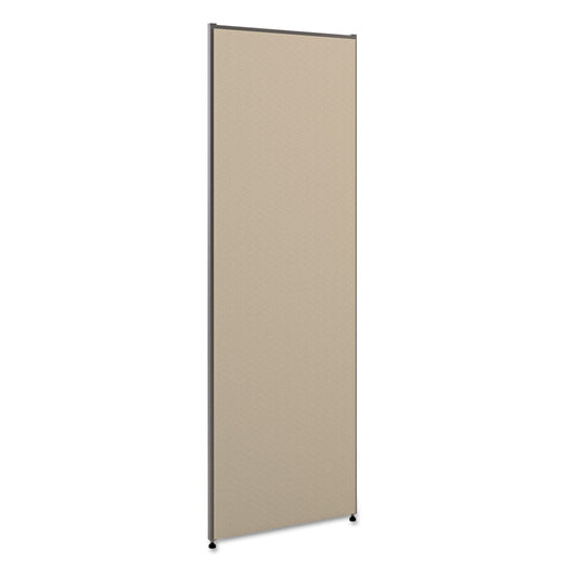 HON Verse Office Panel, 24w x 72h, Gray