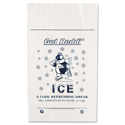 Inteplast Group Ice Bags, 1.5 mil, 12" x 21", Clear, 1,000/Carton