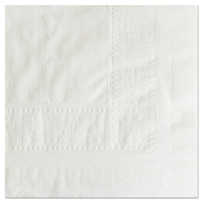 Hoffmaster Cellutex Table Covers, Tissue/Polylined, 54" x 108", White, 25/Carton
