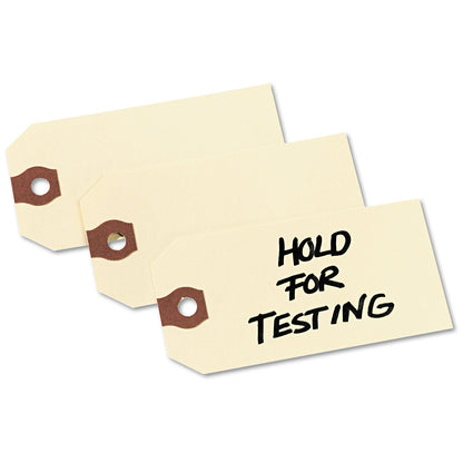 Avery Unstrung Shipping Tags, 11.5 pt Stock 3.75 x 1.88, Manila, 1,000/Box