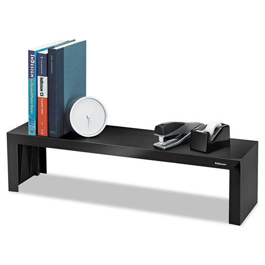 Fellowes Designer Suites Shelf, 30 lb Capacity, 26 x 7 x 6.75, Black Pearl
