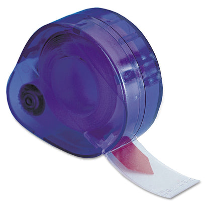 Redi-Tag Arrow Message Page Flags in Dispenser, "FIRMAR AQUI", Red, 120 Flags/Pack