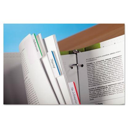 Post-it Lined Tabs, 1/5-Cut, Assorted Colors, 2" Wide, 24/Pack