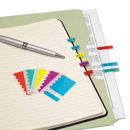 Redi-Tag Mini Arrow Page Flags, Blue/Mint/Purple/Red/Yellow, 154 Flags/Pack