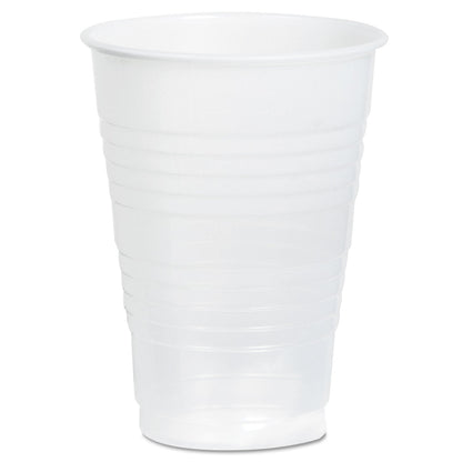 Dart High-Impact Polystyrene Cold Cups, 12 oz, Translucent, 1,000/Carton