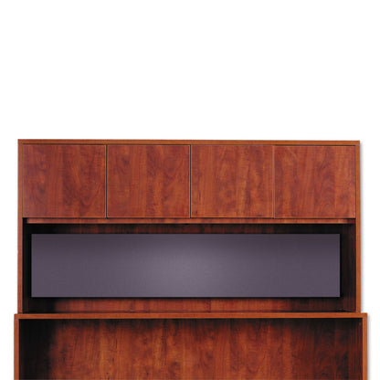 Alera Valencia Tackboard For Open Storage Hutch, 62.38w x 0.5d x 14h, Charcoal