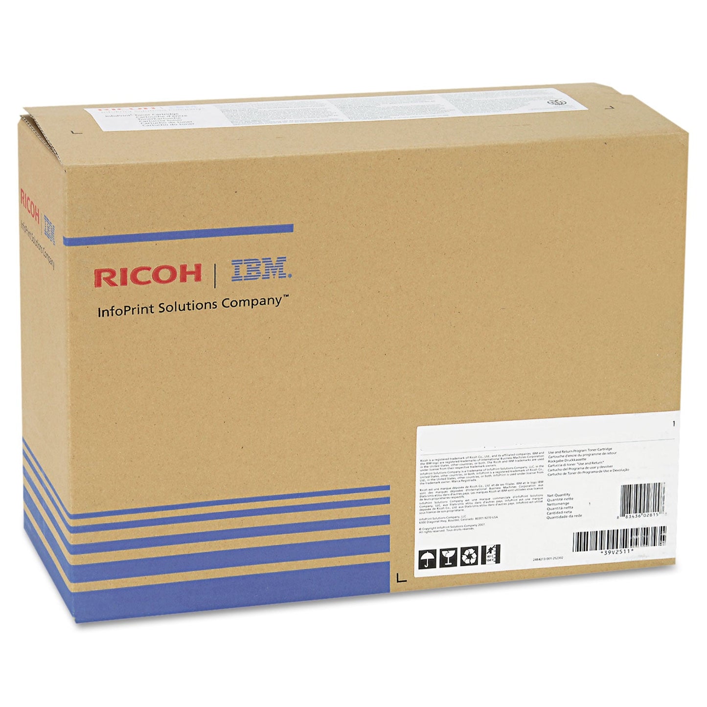 Ricoh 407096 Drum Unit, 60,000 Page-Yield, Tri-Color