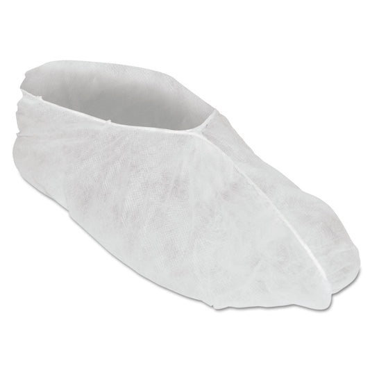 KleenGuard A20 Breathable Particle Protection Shoe Covers, One Size Fits All, White, 300/Carton