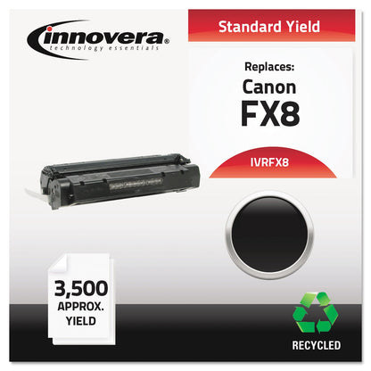 Innovera Remanufactured Black Toner, Replacement for FX-8 (8955A001AA), 3,500 Page-Yield