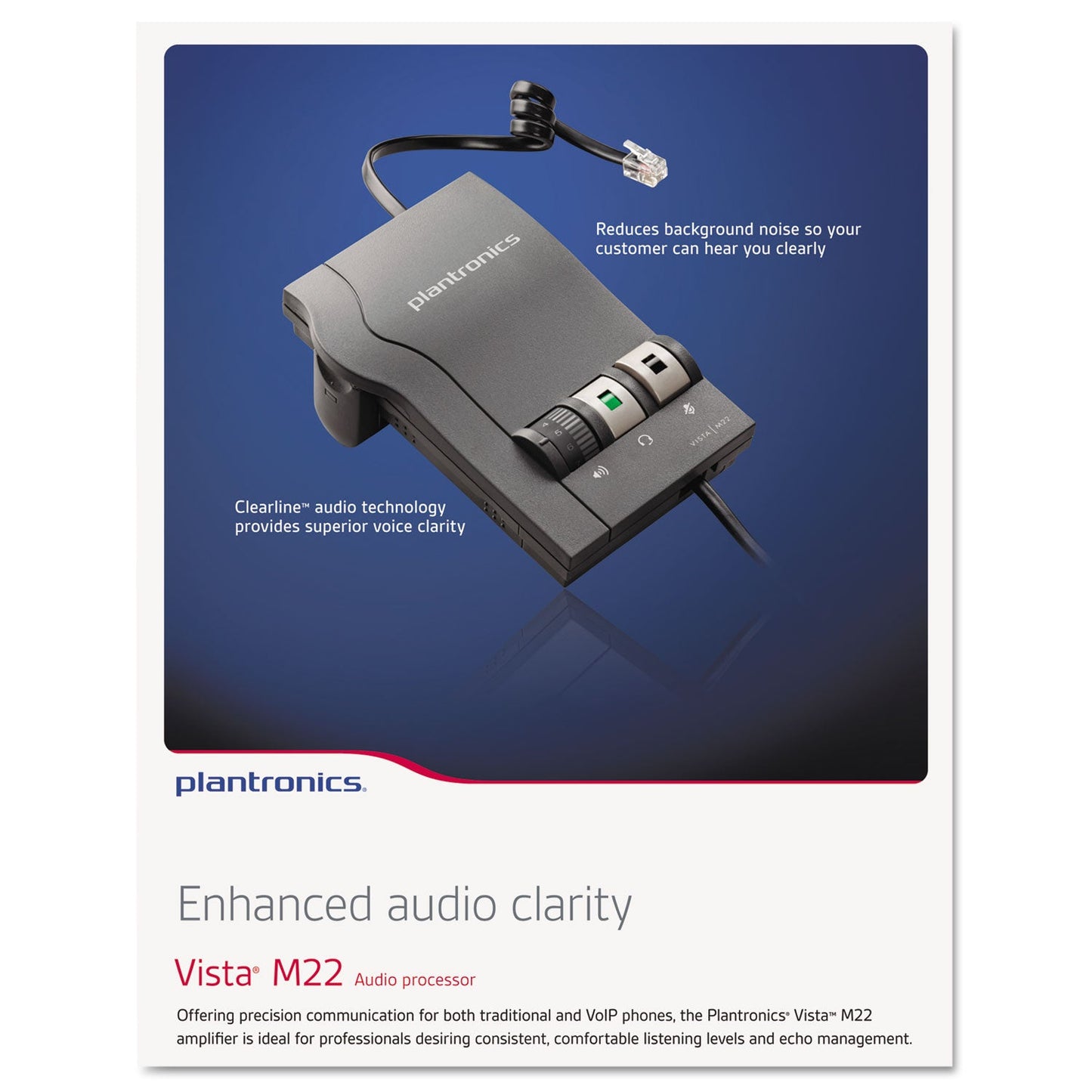 poly Vista M22 Audio Processor