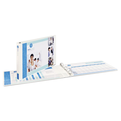 Avery Heavy-Duty View Binders, 3 Rings, 1" Capacity, 11 x 17, White
