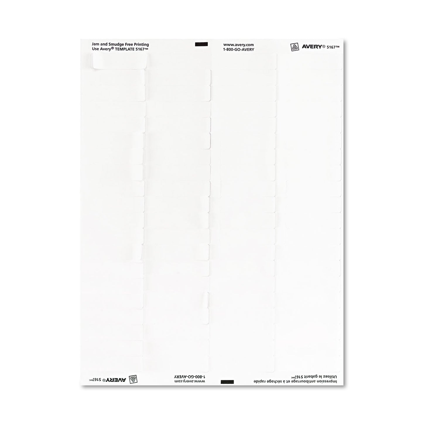Avery Laser CD Labels, Matte White, 250/Pack