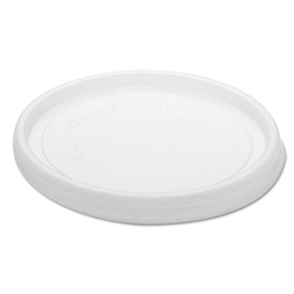 Dart Non-Vented Cup Lids, Fits 6 oz Cups, 2, 3.5, 4 oz Food Containers, Translucent, 1,000/Carton