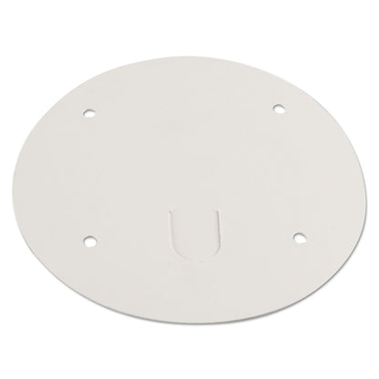 Dart Paper Tab Lids for Buckets, White, Fits 53 oz Buckets, 600/Carton