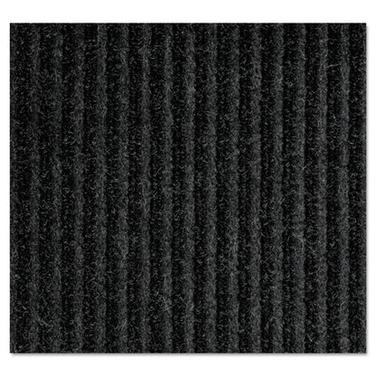 Crown Needle-Rib Wiper/Scraper Mat, Polypropylene, 36 x 48, Charcoal