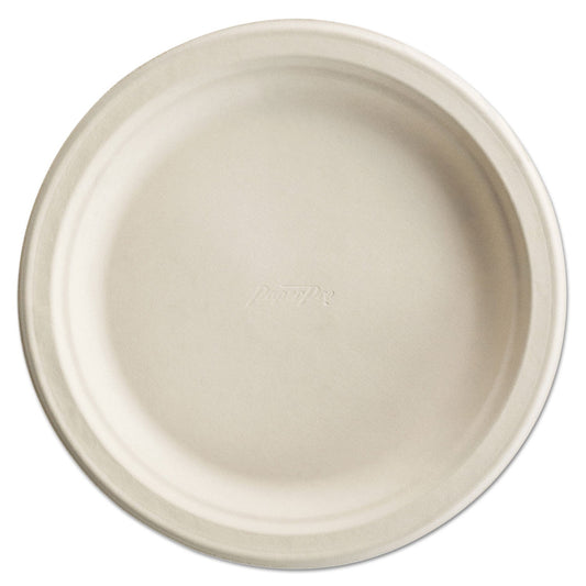 Chinet Paper Pro Round Plates, 8.75" dia, White, 125/Pack, 4 Packs/Carton