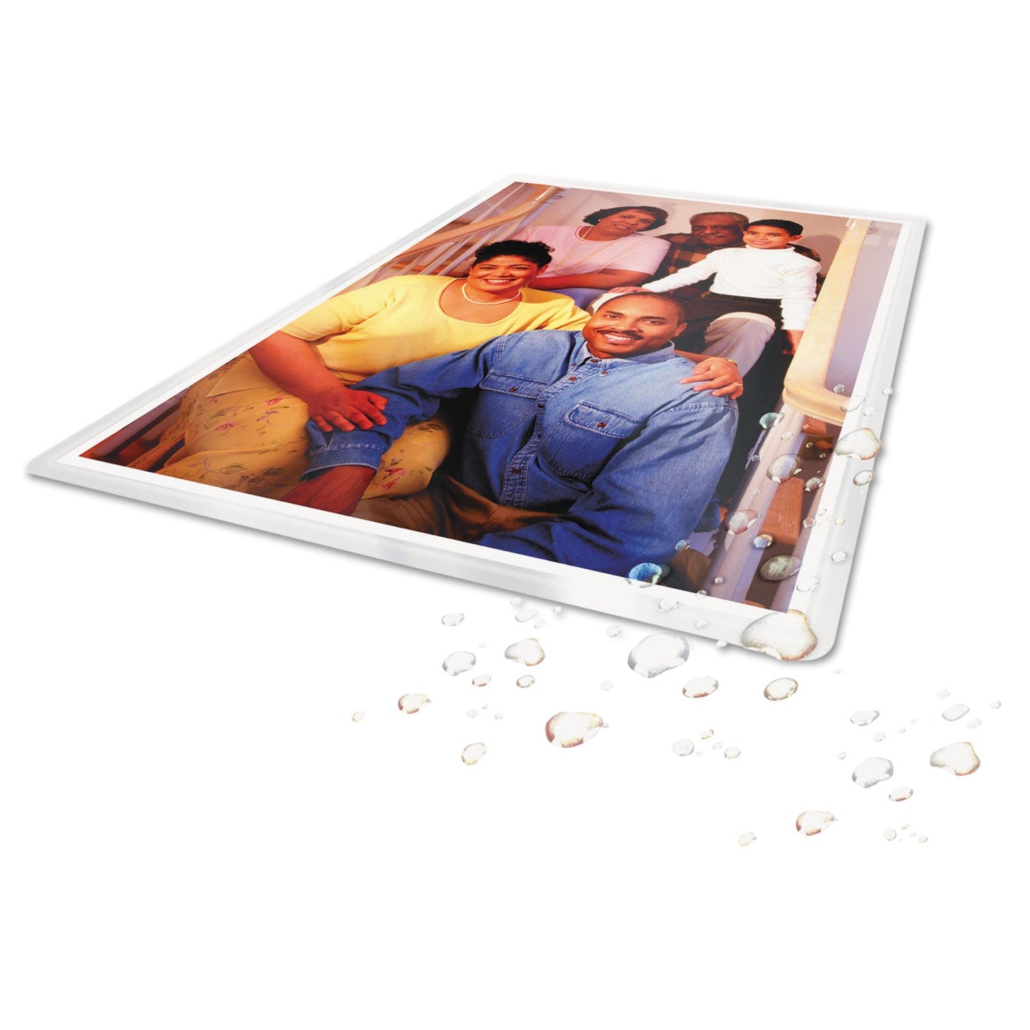 GBC UltraClear Thermal Laminating Pouches, 3 mil, 9" x 11.5", Gloss Clear, 50/Box
