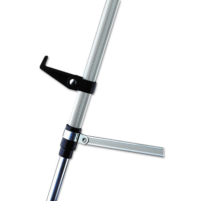 Quartet Lightweight Telescoping Tripod Easel, 38" to 66" High, Aluminum, Silver