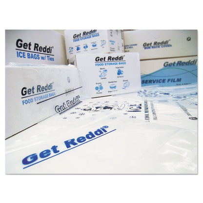 Inteplast Group Food Bags, 18 qt, 0.68 mil, 10" x 20", Clear, 1,000/Carton