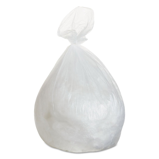 GEN High Density Can Liners, 56 gal, 13 microns, 43" x 46", Natural, 200/Carton