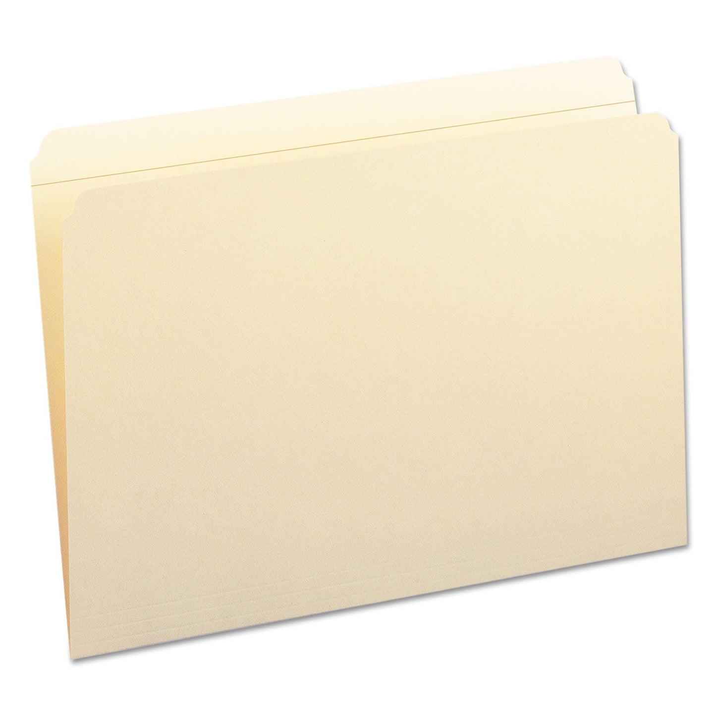 Smead Top Tab Fastener Folders, Straight Tab, 1 Fastener, Legal Size, 11-pt Manila Exterior, 50/Box