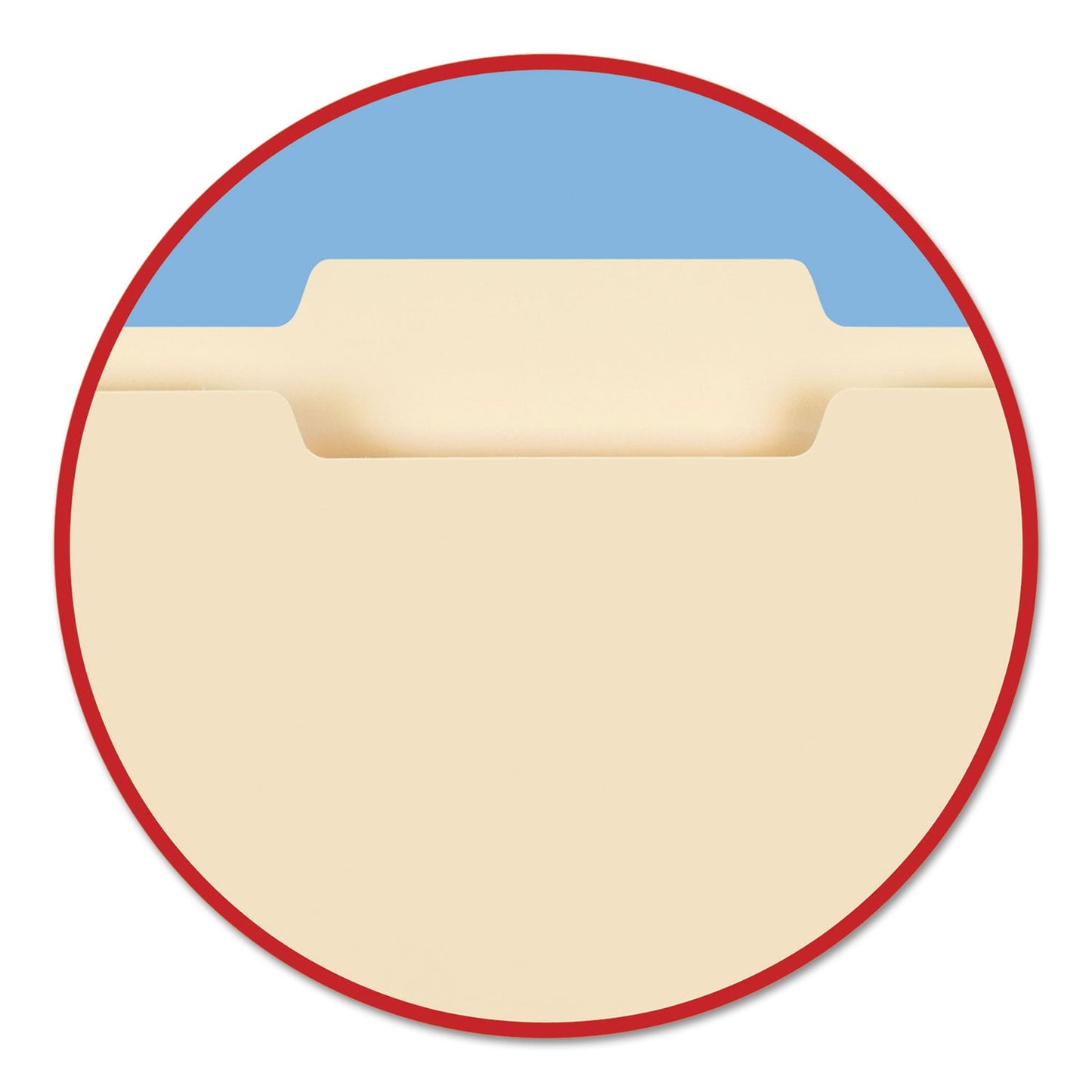 Smead Manila File Folders, 1/3-Cut Tabs: Center Position, Letter Size, 0.75" Expansion, Manila, 100/Box
