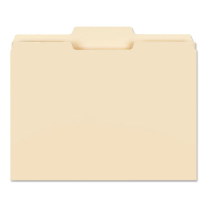 Smead Manila File Folders, 1/3-Cut Tabs: Center Position, Letter Size, 0.75" Expansion, Manila, 100/Box