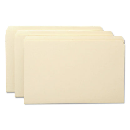 Smead Manila File Folders, Straight Tabs, Legal Size, 0.75" Expansion, Manila, 100/Box