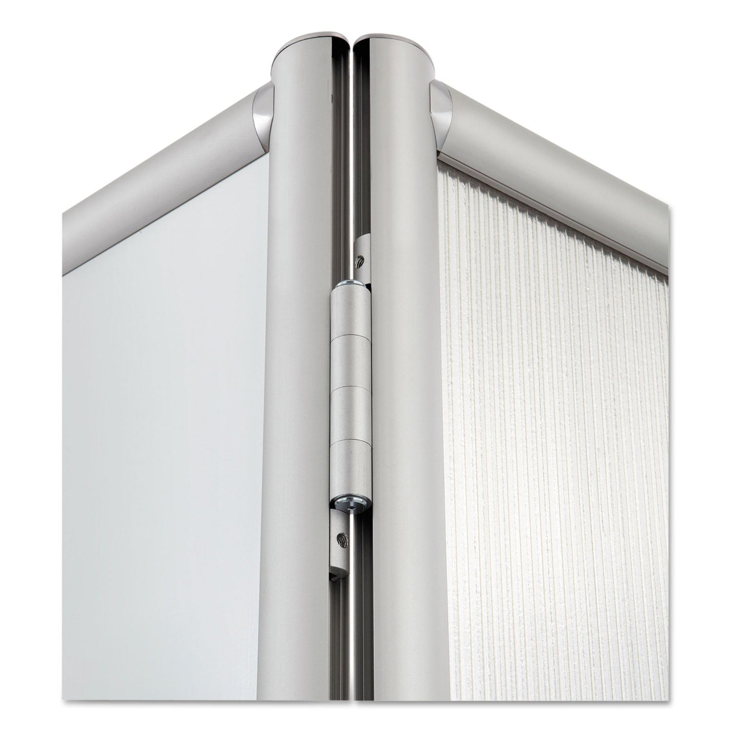 Safco Rumba Whiteboard Screen Accessories, For Safco Rumba Whiteboard Collaboration Screen, Ganging Connector Set, Silver