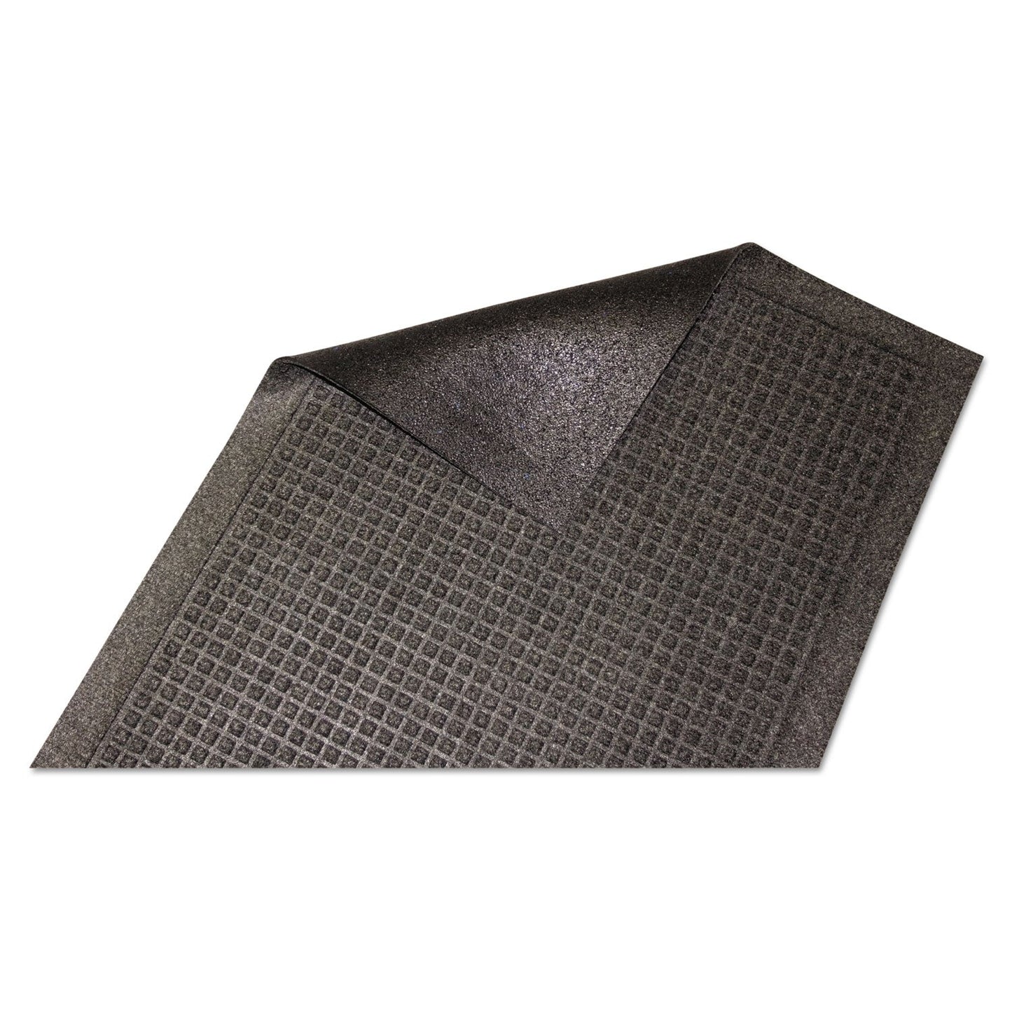 Guardian EcoGuard Indoor/Outdoor Wiper Mat, Rubber, 36 x 120, Charcoal