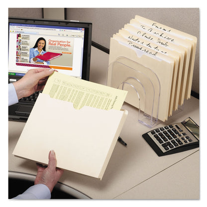 Smead Manila File Jackets, 2-Ply Straight Tab, Legal Size, Manila, 50/Box