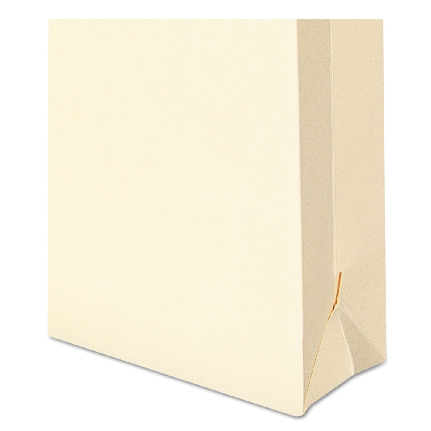 Smead Manila File Jackets, 2-Ply Straight Tab, Letter Size, Manila, 50/Box