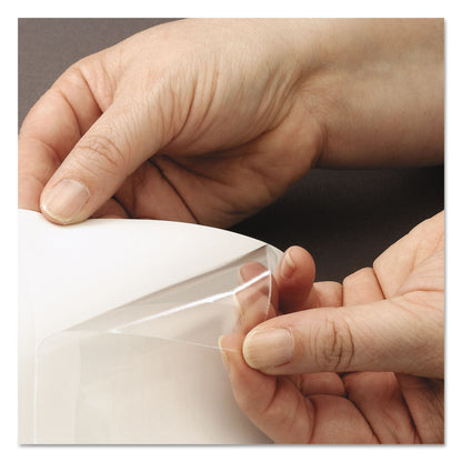 Smead Self-Adhesive CD/Diskette Pockets, Clear, 10/Pack