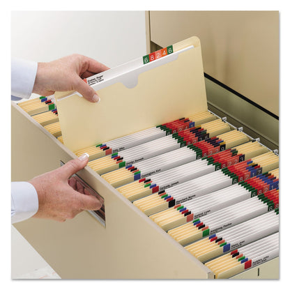 Smead Manila File Jackets, 2-Ply Straight Tab, Legal Size, Manila, 50/Box