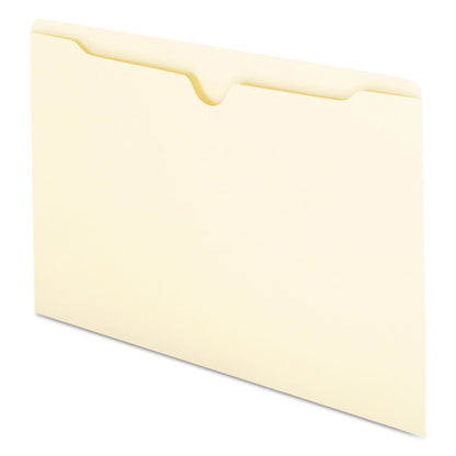 Smead Manila File Jackets, 1-Ply Straight Tab, Legal Size, Manila, 100/Box
