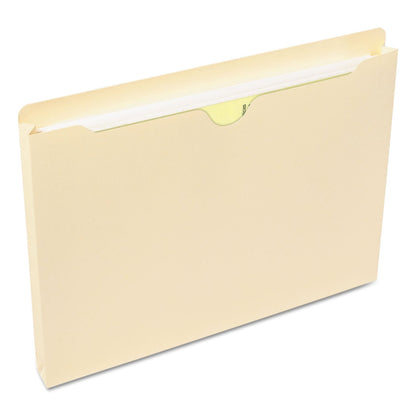 Smead Manila File Jackets, 2-Ply Straight Tab, Letter Size, Manila, 50/Box