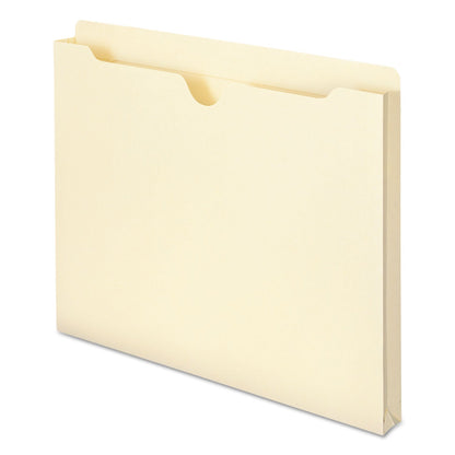 Smead Manila File Jackets, 2-Ply Straight Tab, Letter Size, Manila, 50/Box