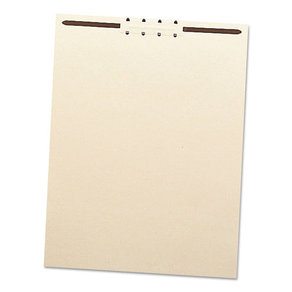 Smead File Backs with 2" Capacity Prong Fasteners, Letter Size, Manila, 100/Box