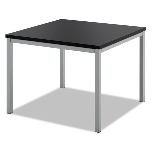 HON Occasional Corner Table, Square, 24w x 24d x 17.63h, Black