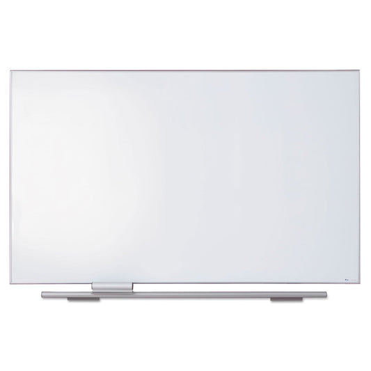 Iceberg Polarity Magnetic Porcelain Dry Erase White Board, 72 x 44, Aluminum Frame
