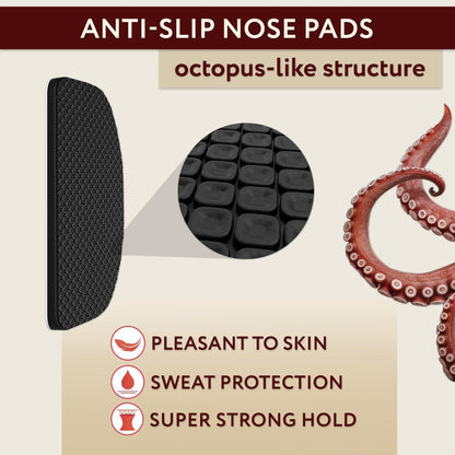 Adhesive Nose Pads for Glasses, 1 mm