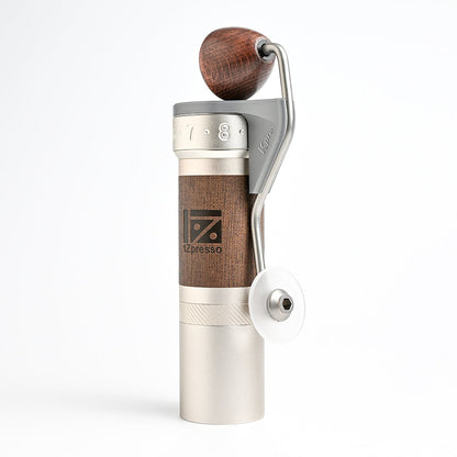 Cap and Handle Holder for Manual Coffee Grinders