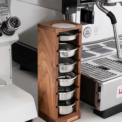 Walnut Filter Baskets Storage