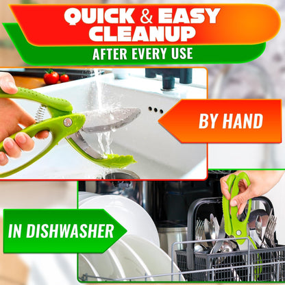 Salad Scissors for Chopped Salad Tool Vegetable Scissors Food Cutter Salad Chopper Scissors Salad Cutter Chopper Lettuce Shredder Lettuce Chopper for Chopped Salad Chopper Tool
