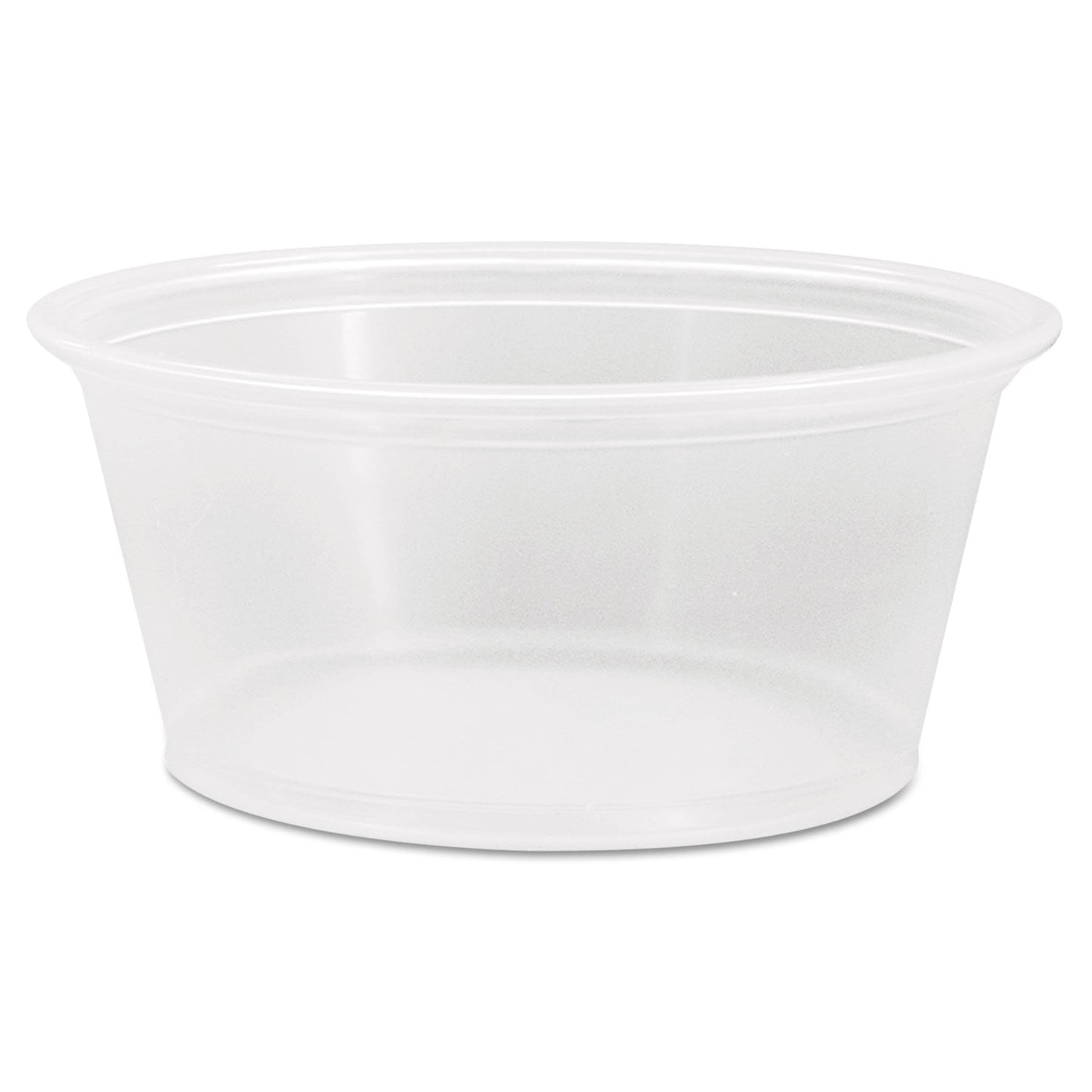 Dart Conex Complements Portion/Medicine Cups, 3.25 oz, Clear, 125/Bag, 20 Bags/Carton