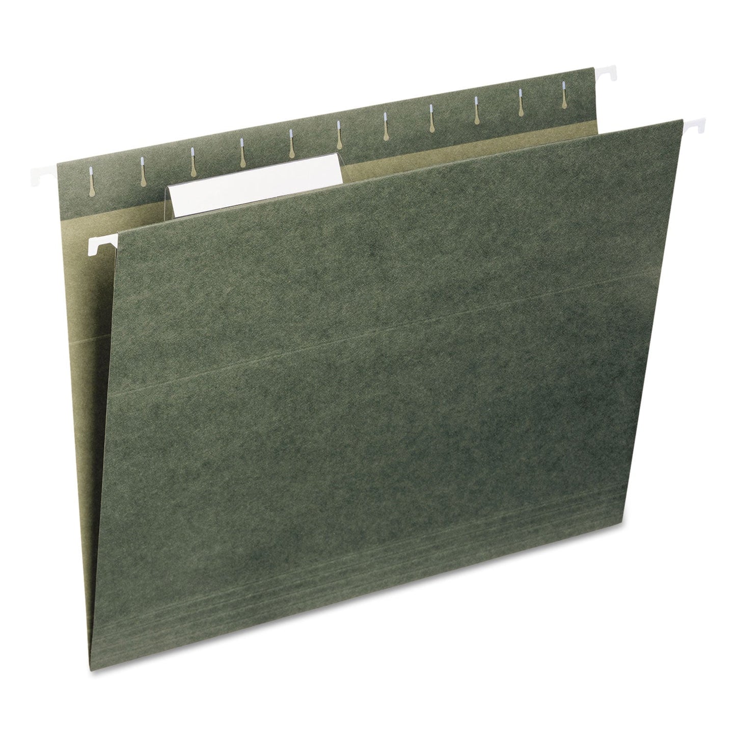 Smead Hanging Folders, Letter Size, 1/3-Cut Tabs, Standard Green, 25/Box