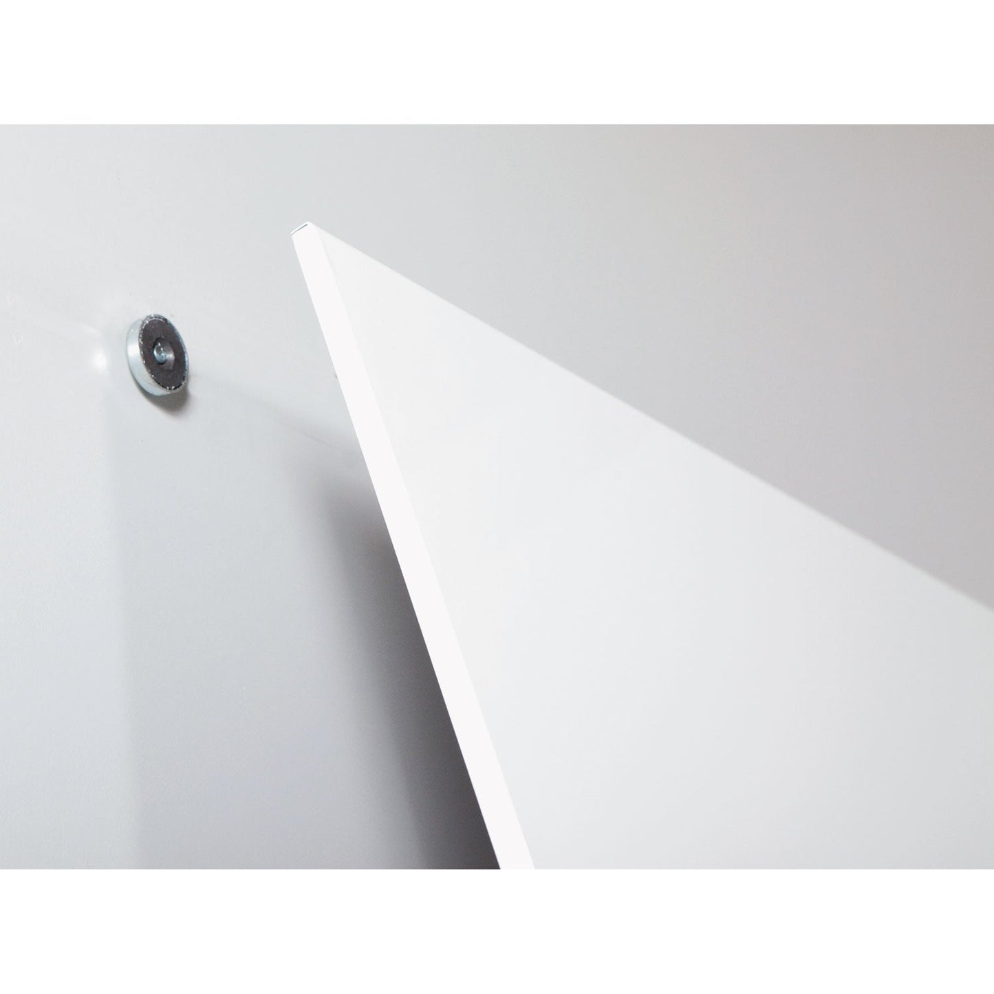 MasterVision Magnetic Dry Erase Tile Board, 38 1/2 x 58, White Surface