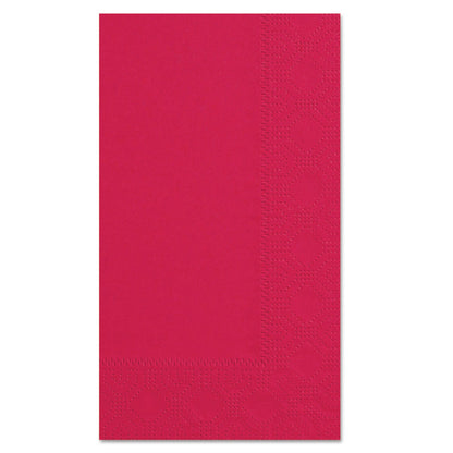 Hoffmaster Dinner Napkins, 2-Ply, 15 x 17, Red, 1000/Carton